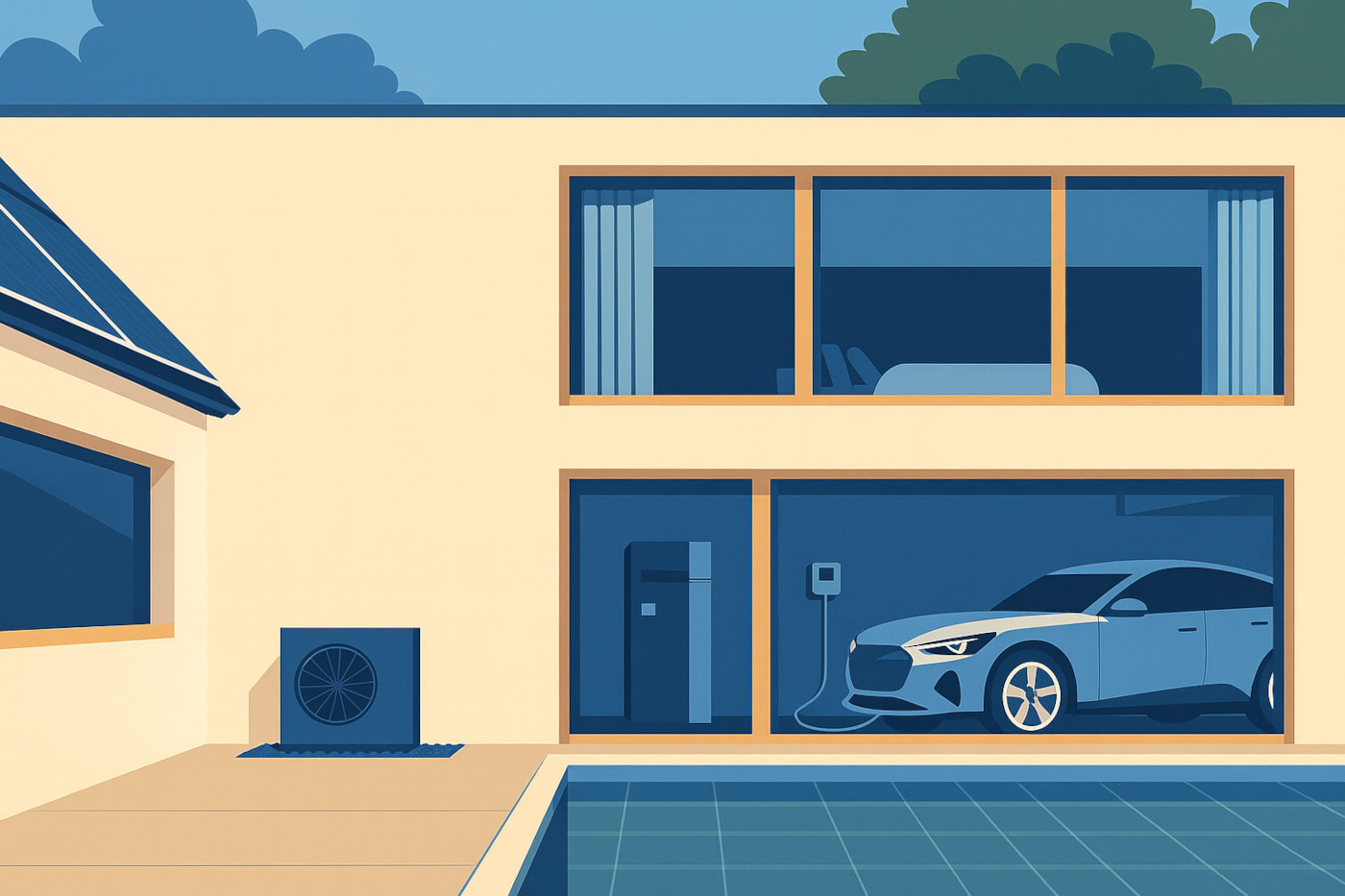 photovoltaik-Luftwärmepu photovoltaik-Luftwärmepu